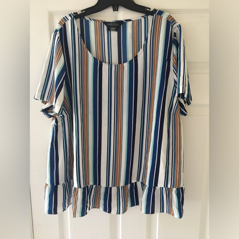 Sz 22 stripe blouse